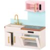 Lori Juego de cocina moderno para casa de muñecas de 5.9 in_2