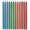 Papyrus Velas de cumpleaños azul metálico verde naranja_1