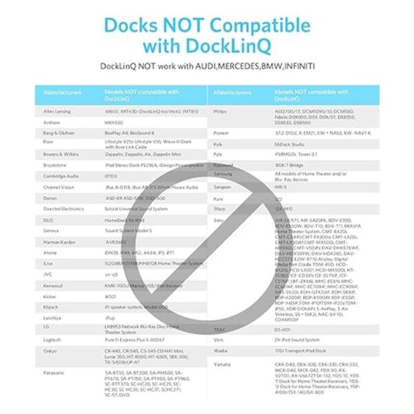 DockLinQ Pro Receptor adaptador Bluetooth 5.0 para Bose_6