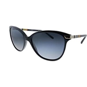 Burberry BE 4216 3001T3 Gafas de sol de plástico negro con_1