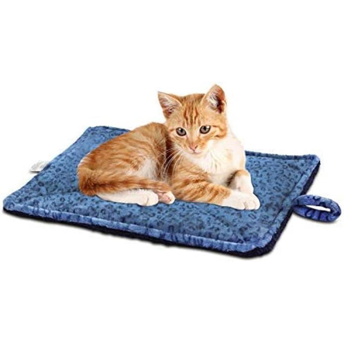 Marunda Cama de gato autocalentable manta de cama súper