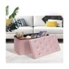 B FSOBEIIALAO Otomano plegable para almacenamiento banco_2
