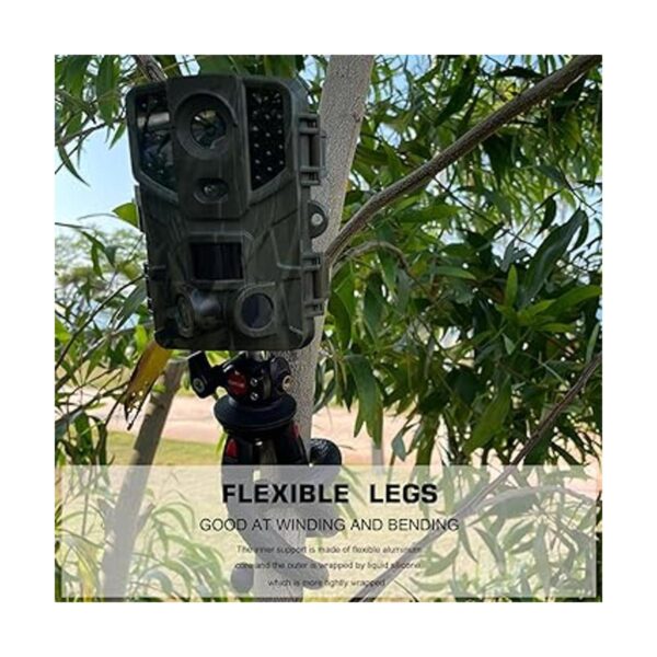 Trípode flexible de la cámara Vlogging plegable de viaje_5