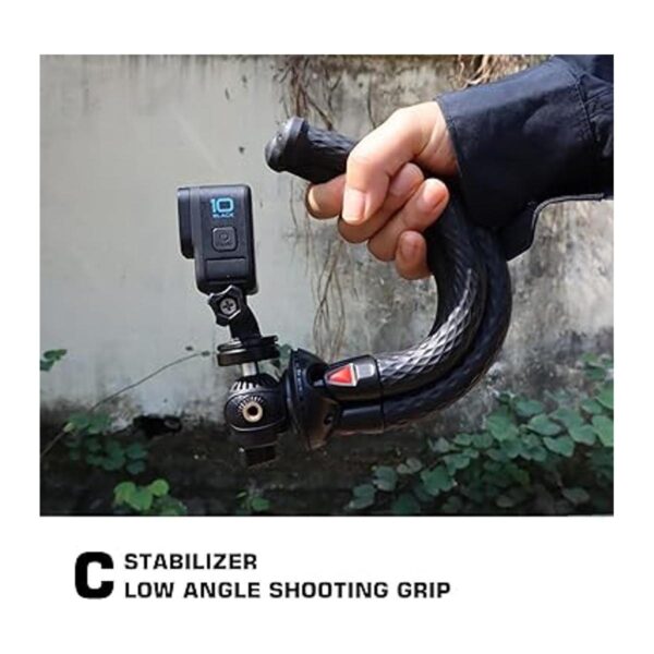 Trípode flexible de la cámara Vlogging plegable de viaje_6