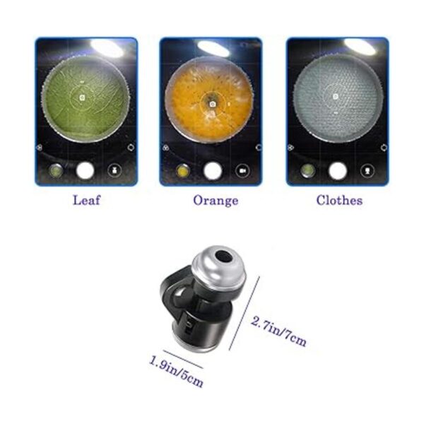 Jiusion 30X Zoom brillante LED estéreo microscopio lupa_5