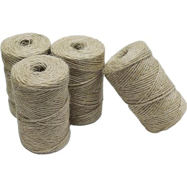 Gardzen Nature Cuerda de yute de 4 unidades cada rollo_1