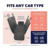 Dog Back Seat Cover Protector Waterproof Scratchproof_2