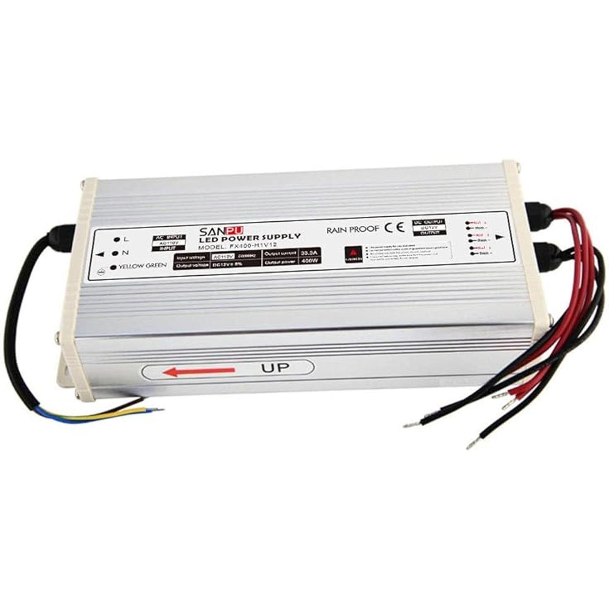Switch Mode fuente de alimentación 400 W 12 V 33 A voltaje