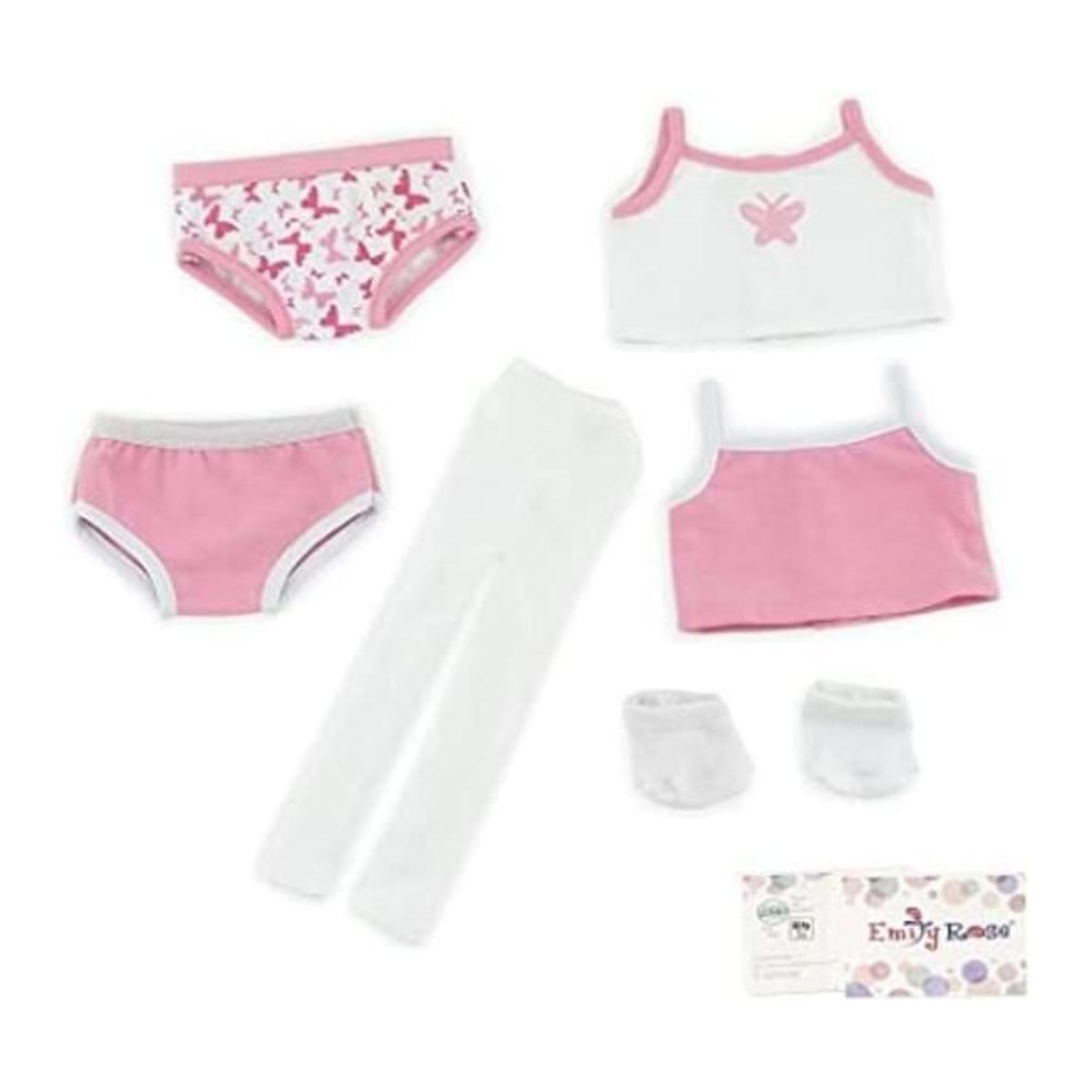 Emily Rose Ropa de muñeca de 18.0 in mezcla y combina