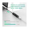 Hub USB 3.0 Ethernet con adaptador USB C 3 puertos USB_2