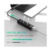 Hub USB 3.0 Ethernet con adaptador USB C 3 puertos USB_3