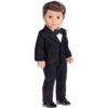 Tuxedo Juego de 5 piezas de tuxedo Ropa para muñeca_1