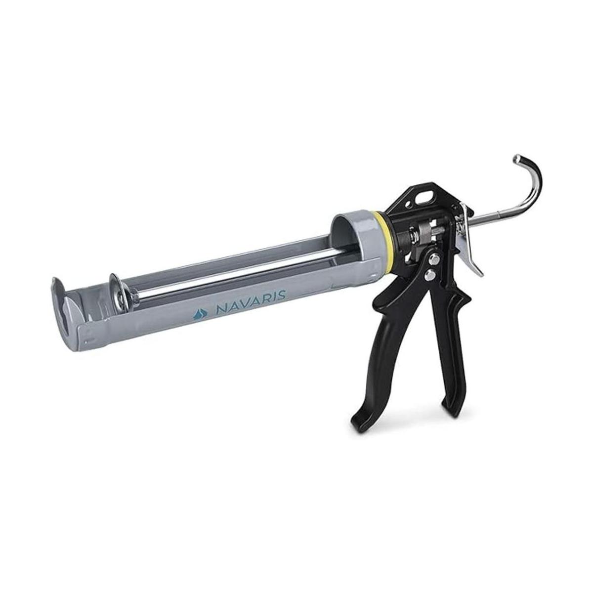 Navaris Jeringa de silicona para césped con montura de