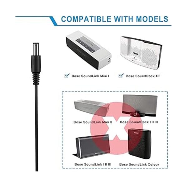 PwrON Adaptador de corriente continua de 12 V compatible_4