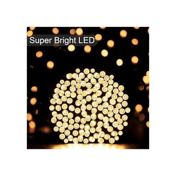 POTIVE Paquete de 2 luces LED solares de Navidad para_2