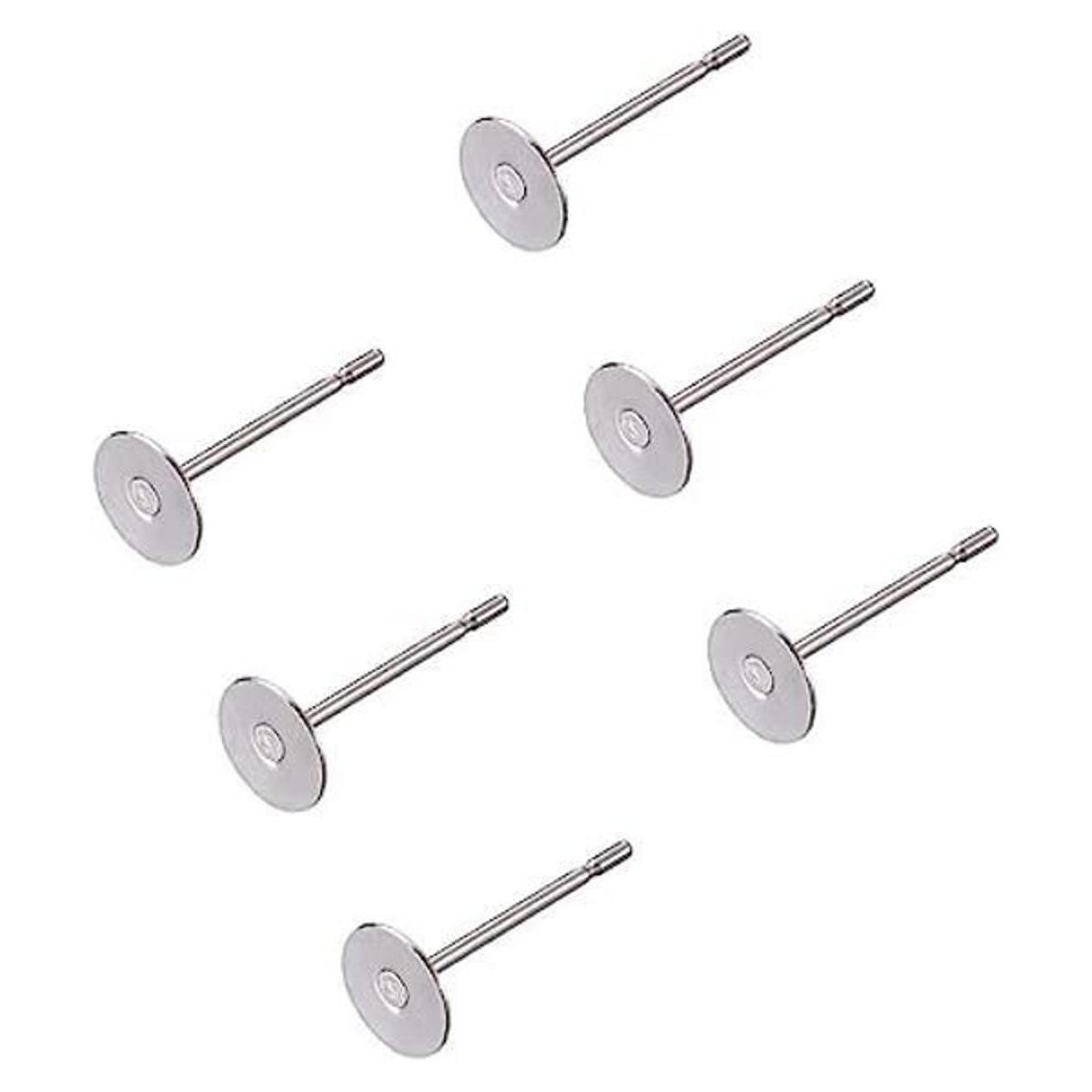 Craftdady 500 aretes de acero inoxidable de 0.197 in