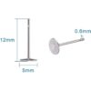 Craftdady 500 aretes de acero inoxidable de 0.197 in_4