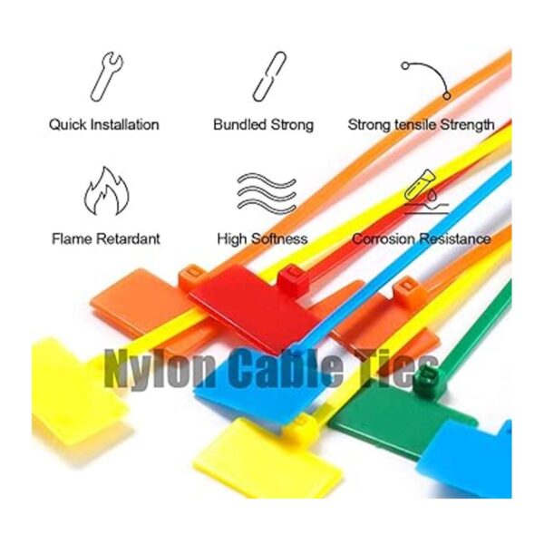 Glarks 150 piezas de 6 colores de nailon de 6 pulgadas
