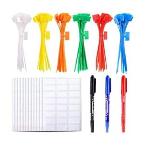 Glarks 150 piezas de 6 colores de nailon de 6 pulgadas