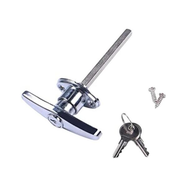 Kit de cerradura con llave en T para puerta de garaje