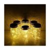 Miaro Paquete de 6 luces LED solares de color blanco_1