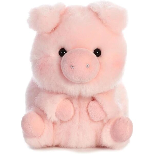 Aurora World Juguete de peluche de cerdo vaca y pollo_3