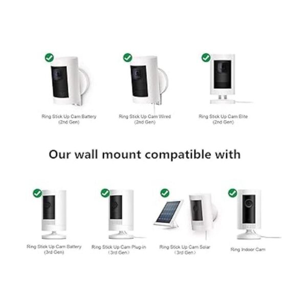 SERMICLE Soporte de pared de seguridad para cámara con