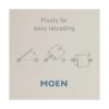Moen Doux YB0208BL Soporte de papel higiénico giratorio_3