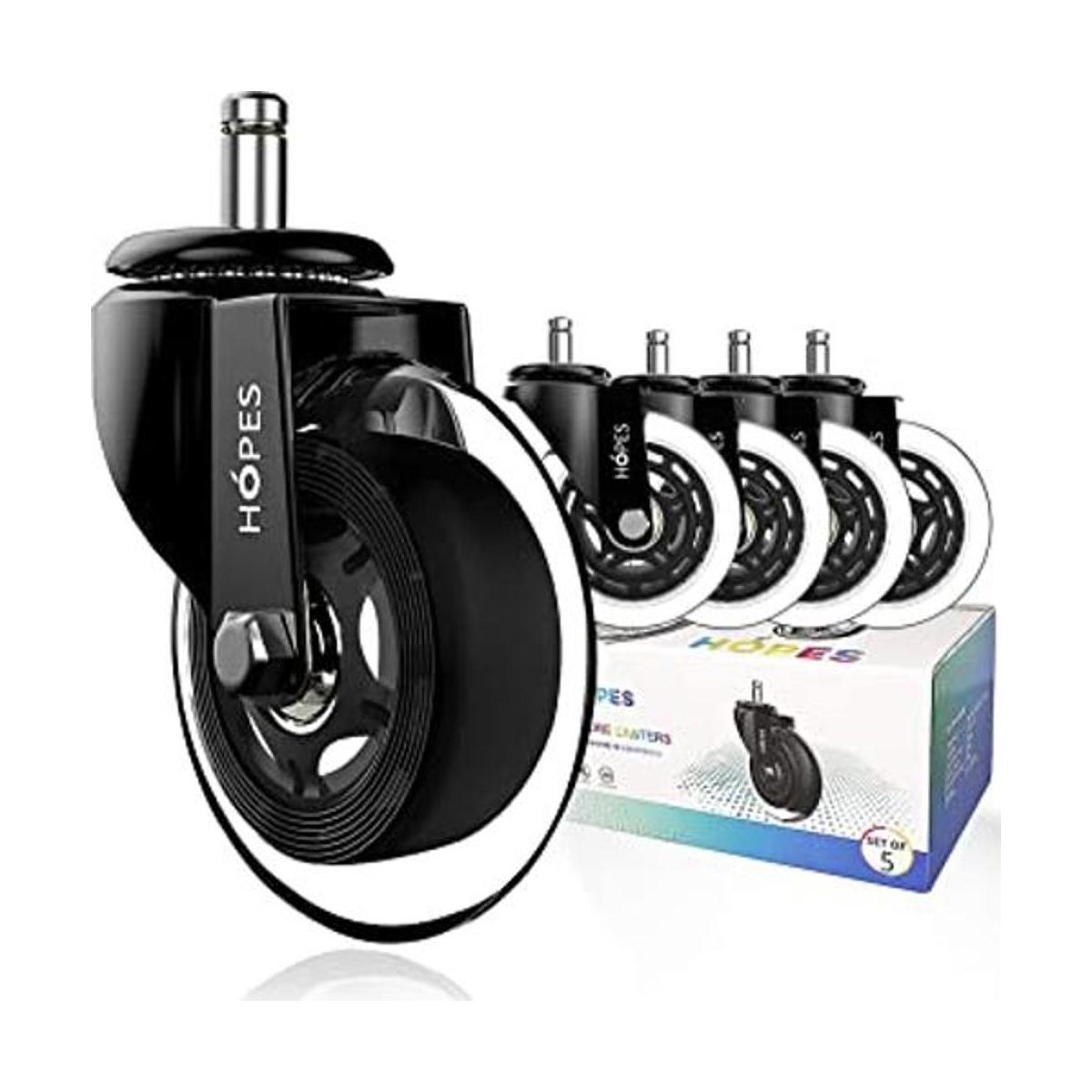 Ruedas giratorias para silla de oficina juego de 5