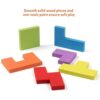 Coogam Bloques de madera Rompecabezas de juguete Tangram_4