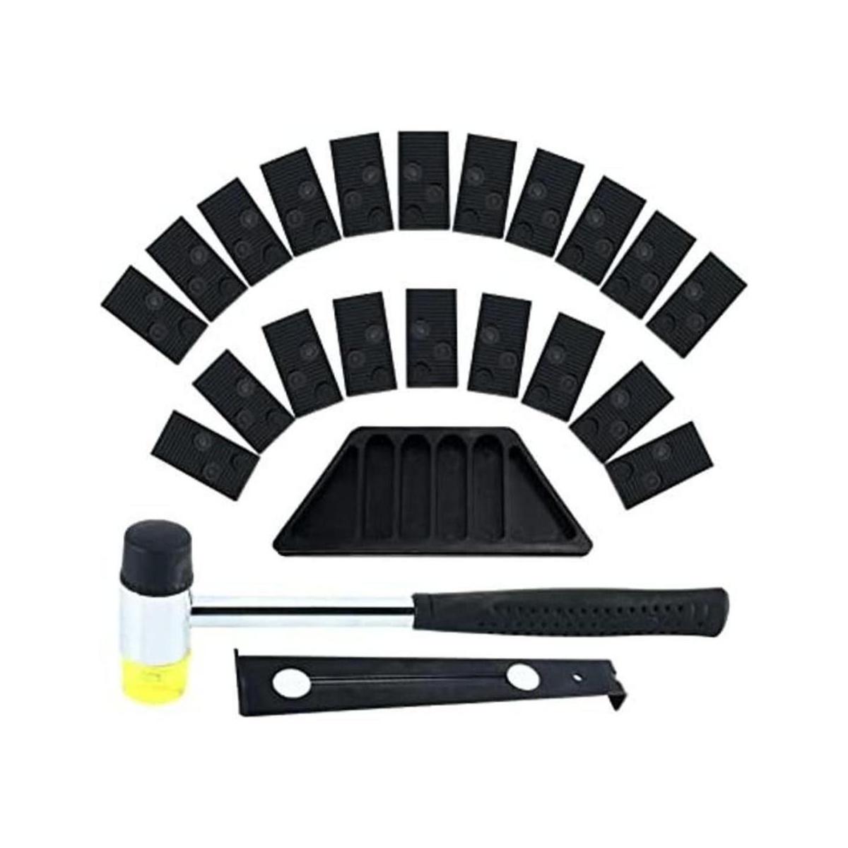 Homend Kit de instalación de suelos de madera laminada con