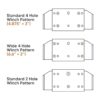 Dasen Kit de placa de montaje para cabrestante compatible_2