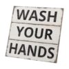 Letrero de Barnyard Designs con texto Wash Your Hands