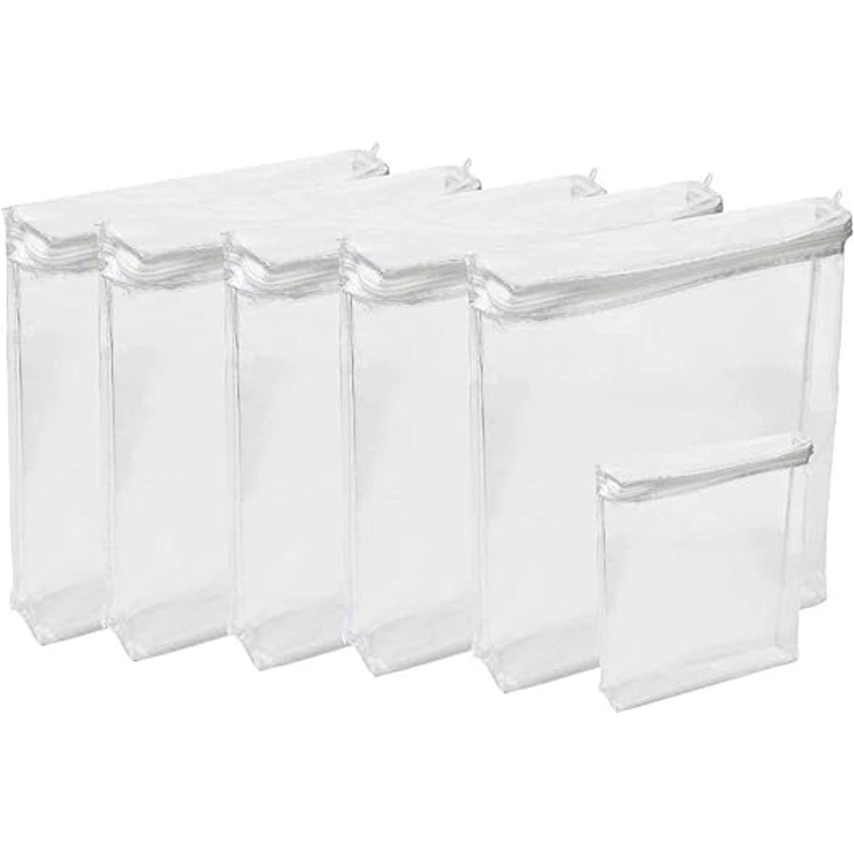 Houseables Bolsas de almacenamiento de plástico funda con