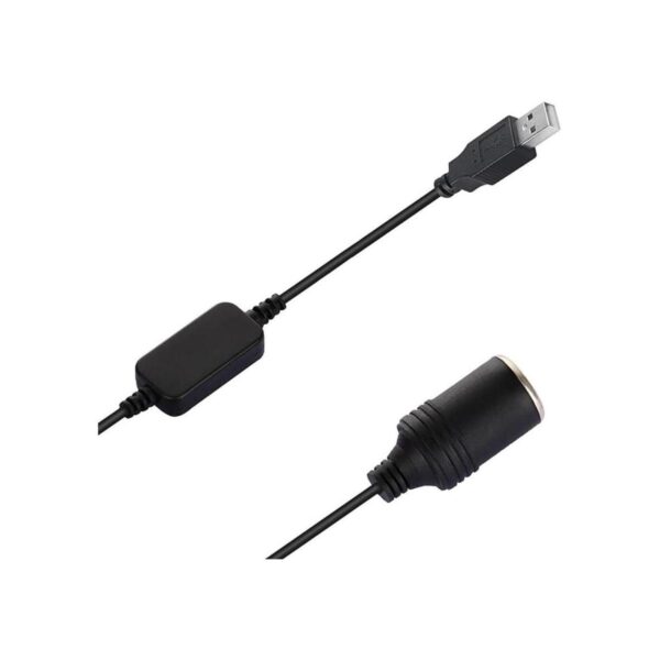 Liyu USB A macho a 12 V encendedor de coche convertidor_3