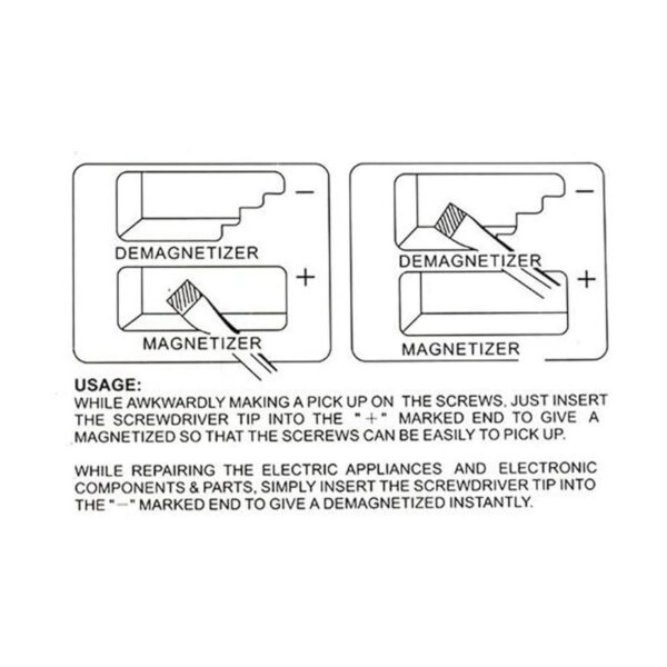 Katzco Desmagnetizador de precisión paquete de 3 colores_5