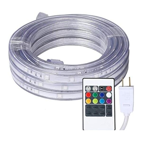 Tira de luces LED flexibles planas de 16.4 pies tira de_1
