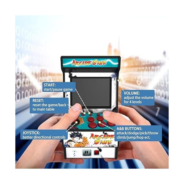 Mini máquina de juegos electrónicos RHAC01 156 Máquina_3