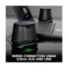 ENHANCE SB2 Altavoces para computadora con luz LED verde_4