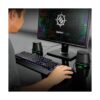 ENHANCE SB2 Altavoces para computadora con luz LED verde_5