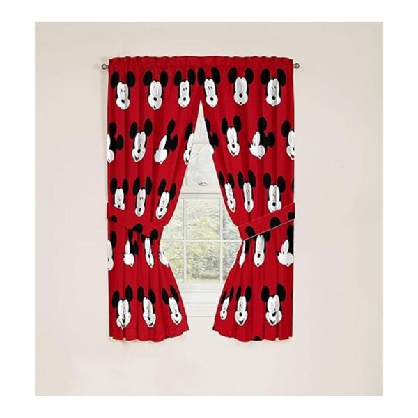 Jay Franco Disney Mickey Mouse Juego de 4 cortinas de 63_5