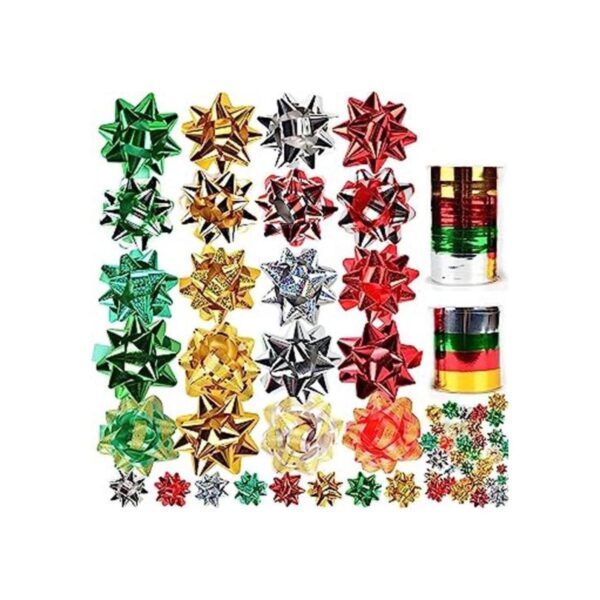JOYIN 54 lazos de regalo de Navidad y cintas de regalo con_1