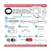 SMART RSQ Kit completo de cadena de luces colgantes con_2