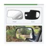 SCITOO Espejo de vista lateral del pasajero compatible con