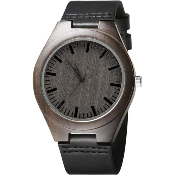 Relojes de madera grabados personalizados para hombre_4