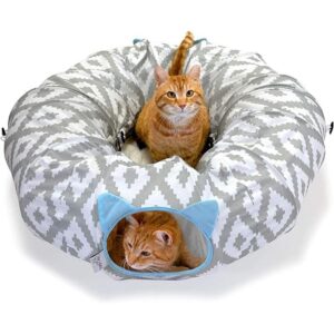 Kitty City Túnel grande para gatos cama para gatos cama_1