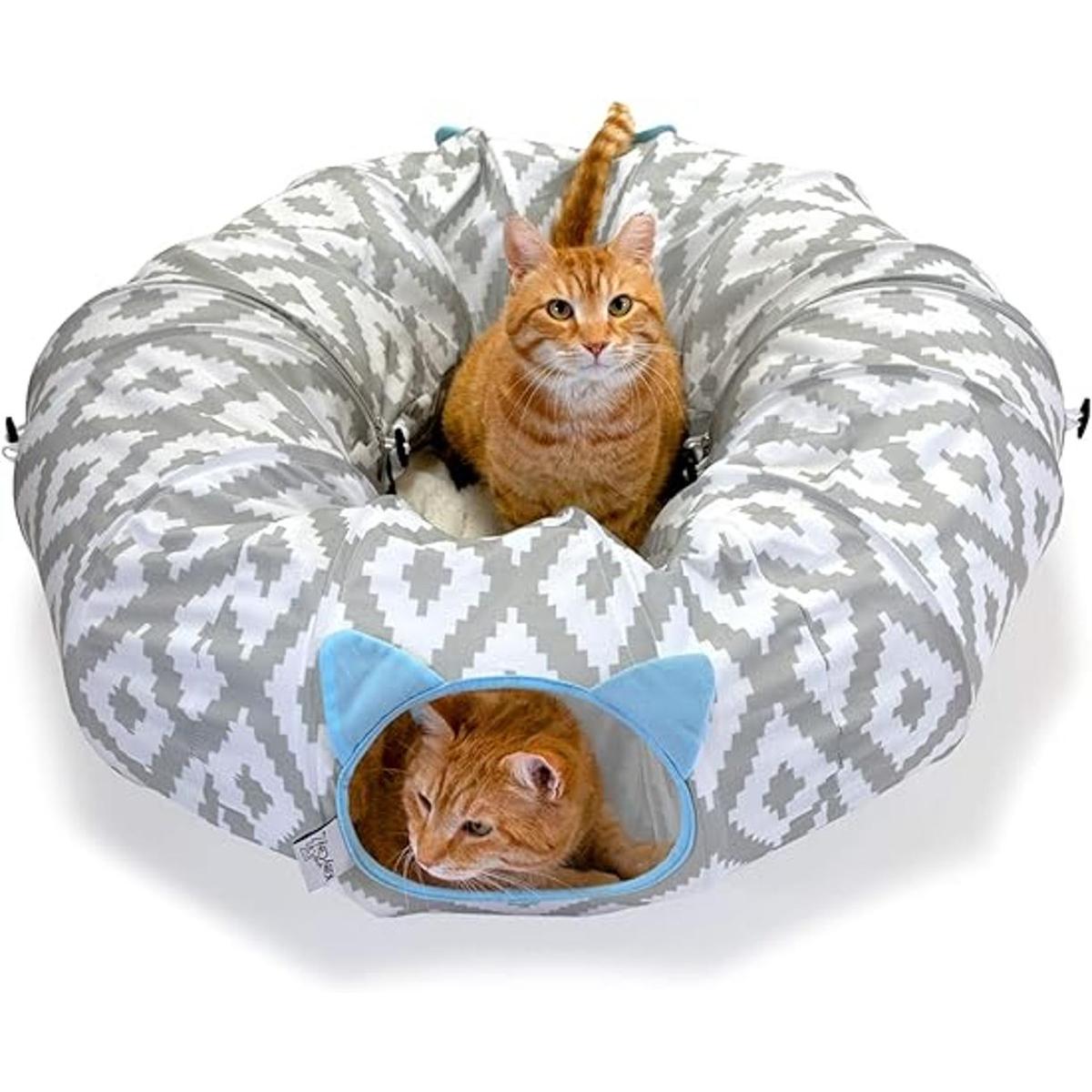 Kitty City Túnel grande para gatos cama para gatos cama