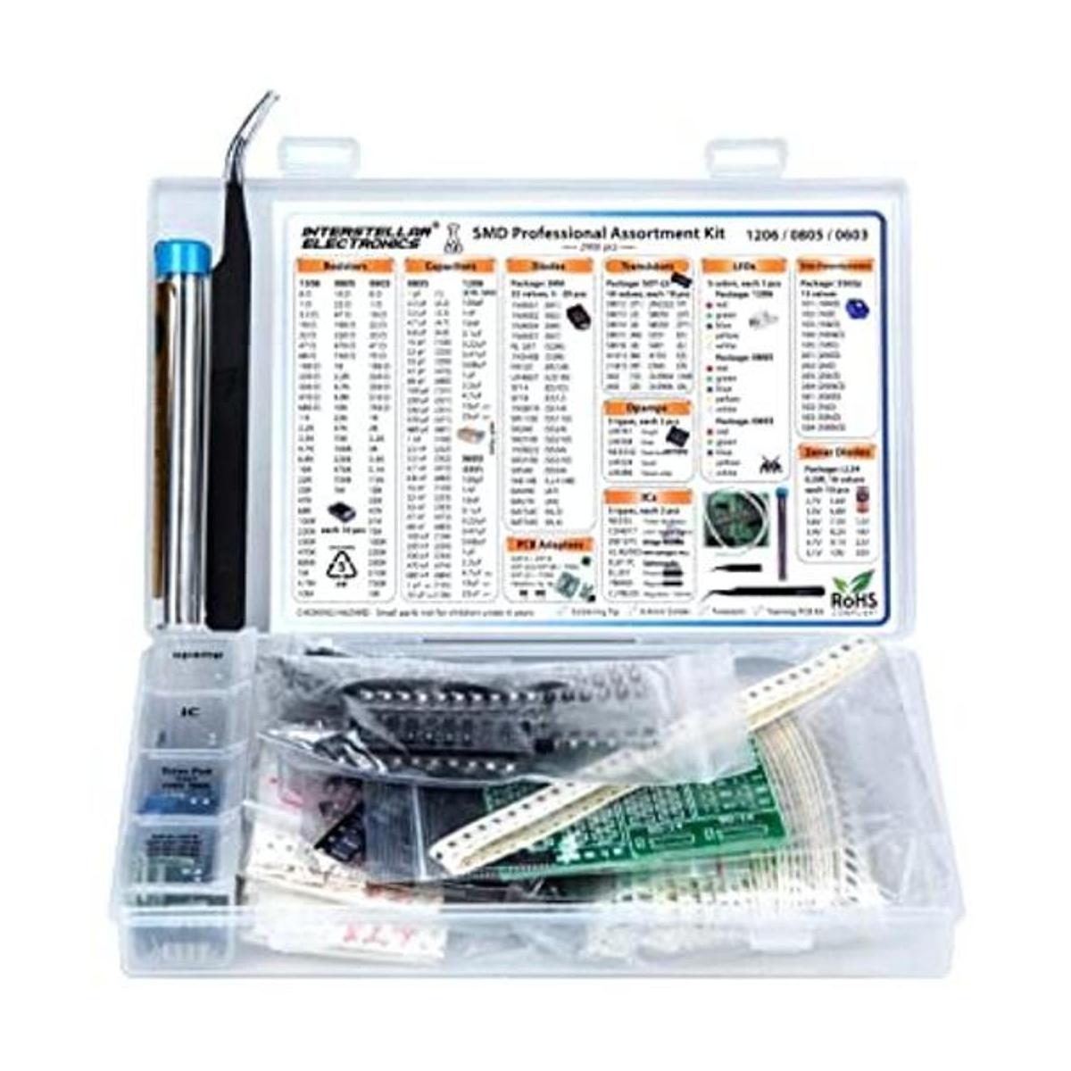SMD 1206 0805 0603 surtido de componentes Resistor