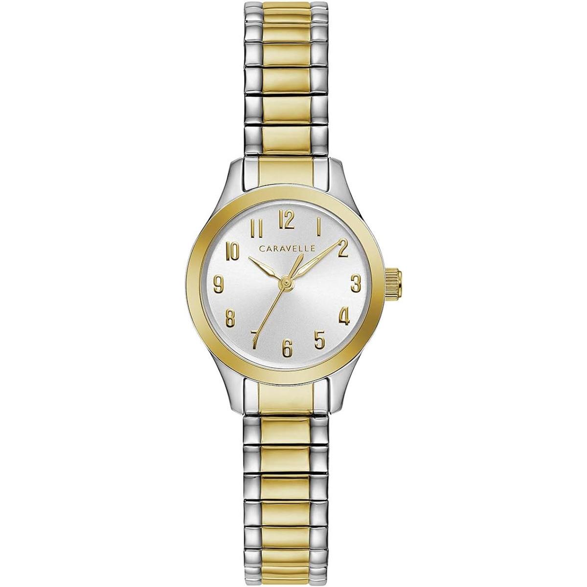 Caravelle Traditional Quartz Ladies Expansion Band Watch