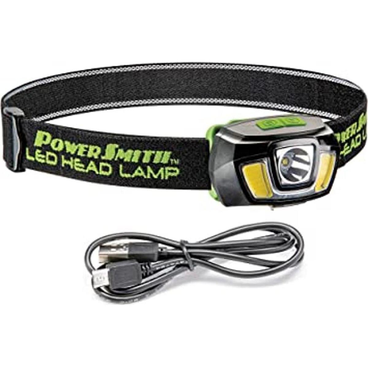 PowerSmith PHLR225D Faro LED recargable de 2 x 250